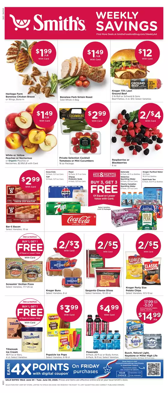 Smith's catalogue in Las Vegas NV | Current special promotions | 2026-06-24T00:00:00.000Z - 2026-06-30T00:00:00.000Z