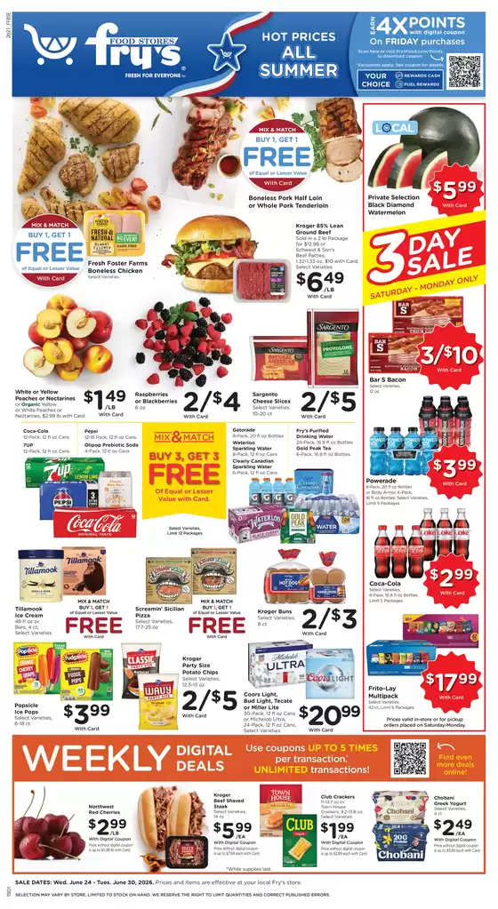Fry's catalogue | Weekly Ad | 2026-06-24T00:00:00.000Z - 2026-06-30T00:00:00.000Z