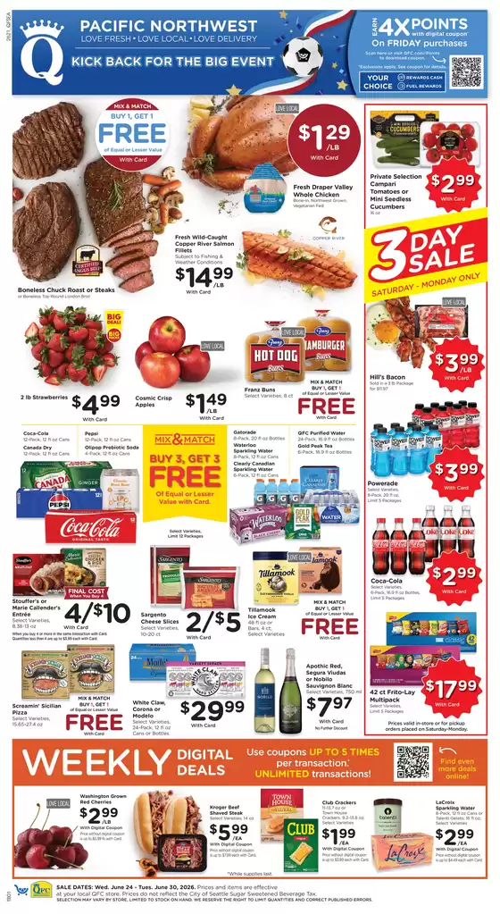 QFC catalogue in Seattle WA | Weekly Ad | 2026-06-24T00:00:00.000Z - 2026-06-30T00:00:00.000Z