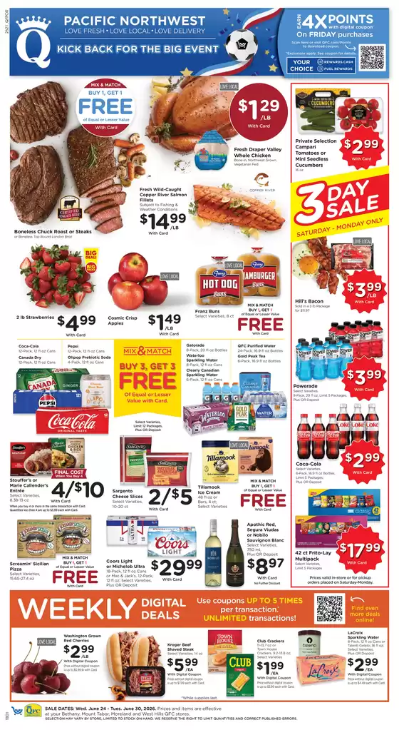 QFC catalogue | Great discounts on selected products | 2026-06-24T00:00:00.000Z - 2026-06-30T00:00:00.000Z
