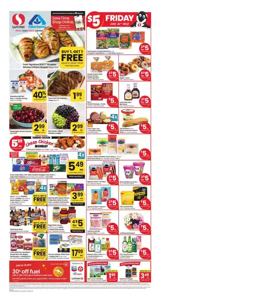 Safeway catalogue in Seattle WA | Discounts and promotions | 2026-06-24T00:00:00.000Z - 2026-06-30T00:00:00.000Z