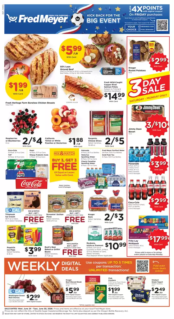 Fred Meyer catalogue | Exclusive deals for our customers | 2026-06-24T00:00:00.000Z - 2026-06-30T00:00:00.000Z