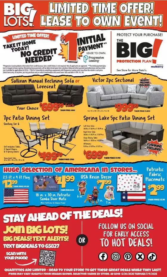 Big Lots catalogue | Big Lots weekly ad | 2026-06-20T00:00:00.000Z - 2026-07-04T00:00:00.000Z