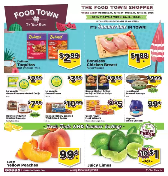 Food Town catalogue | FoodTownInStoreAd | 2026-06-24T00:00:00.000Z - 2026-06-30T00:00:00.000Z