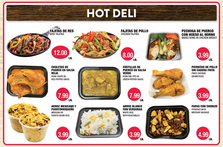 Carnicerias Jimenez catalogue in Vernon Hills IL | Current bargains and offers | 2026-06-24T00:00:00.000Z - 2026-07-08T00:00:00.000Z