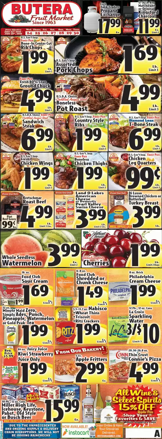 Butera catalogue | Current bargains and offers | 2026-06-24T00:00:00.000Z - 2026-06-30T00:00:00.000Z