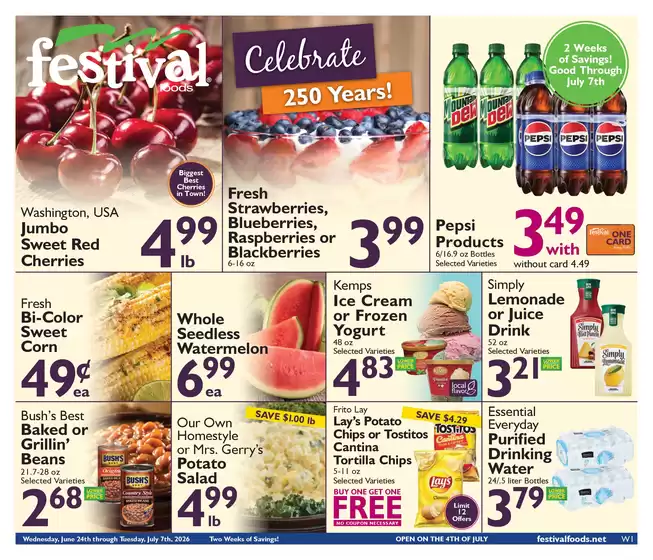 Festival Foods catalogue | Festival Foods weekly ad | 2026-06-24T00:00:00.000Z - 2026-07-07T00:00:00.000Z