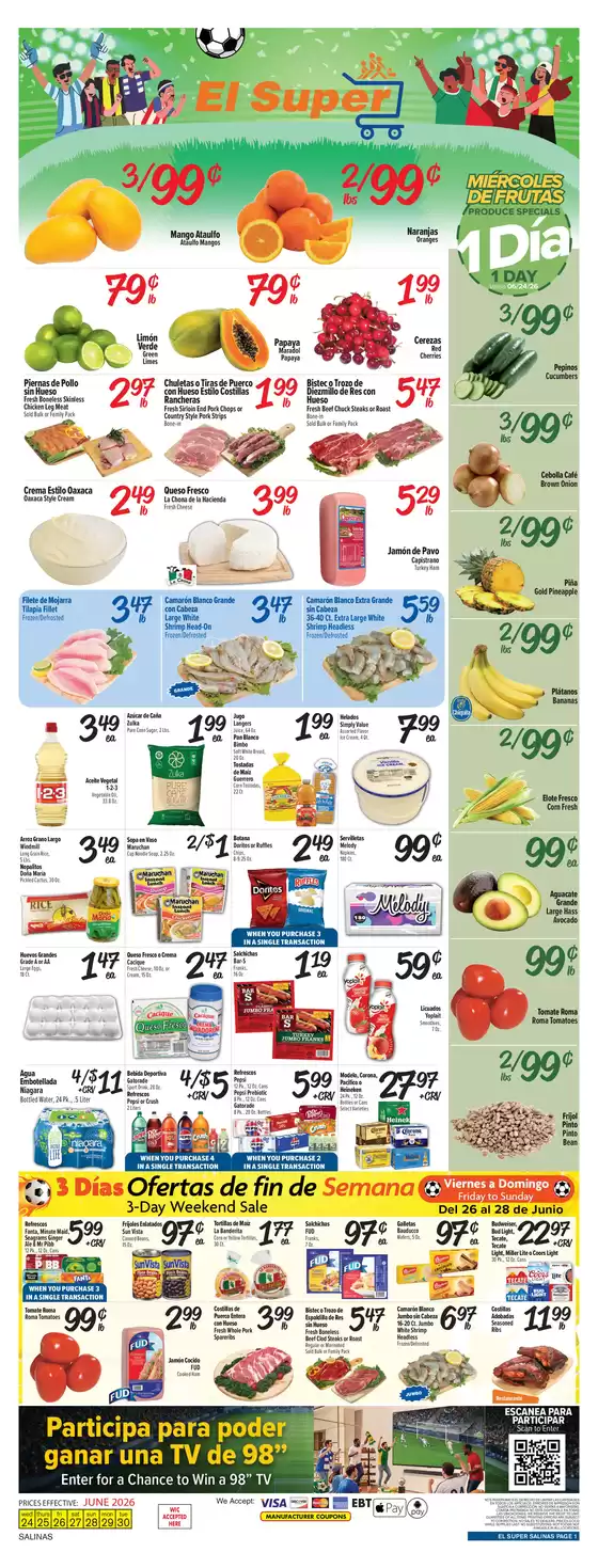 El Super catalogue | Top offers for all bargain hunters | 2026-06-24T00:00:00.000Z - 2026-06-30T00:00:00.000Z