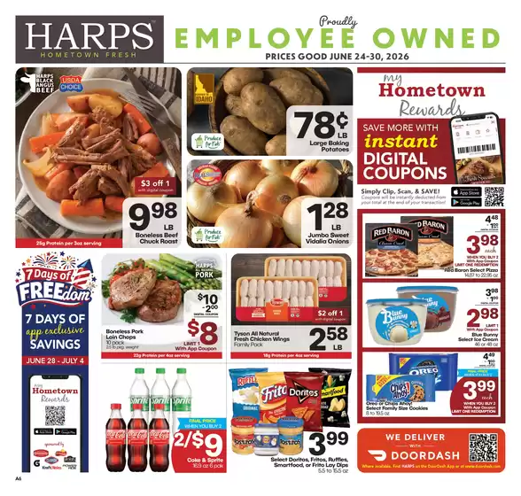 Harp's Market catalogue | Exclusive bargains | 2026-06-24T00:00:00.000Z - 2026-06-30T00:00:00.000Z