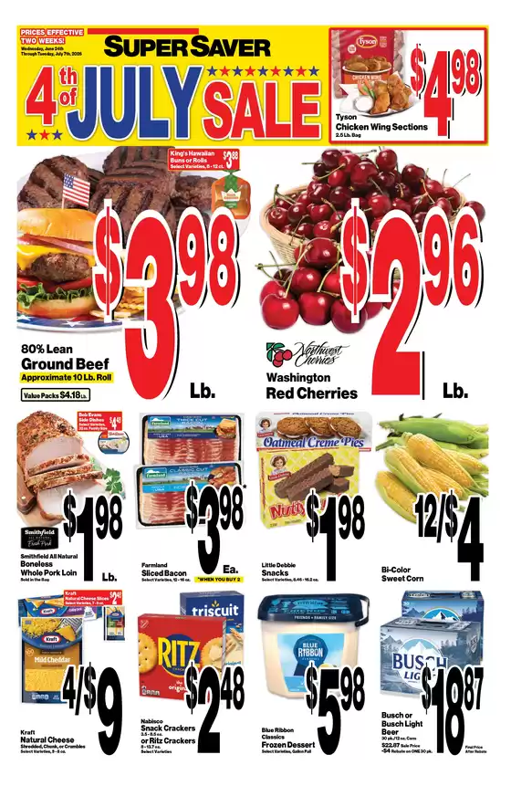Super Saver catalogue | Great discounts on selected products | 2026-06-24T00:00:00.000Z - 2026-07-07T00:00:00.000Z