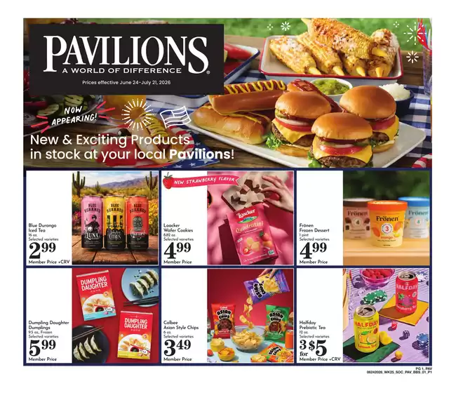Pavilions catalogue | Pavilions - BBS | 2026-06-24T00:00:00.000Z - 2026-07-21T00:00:00.000Z