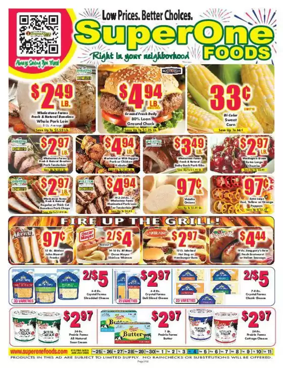Super One Foods catalogue | Coupon Book Savings | 2026-06-07T00:00:00.000Z - 2026-07-11T00:00:00.000Z