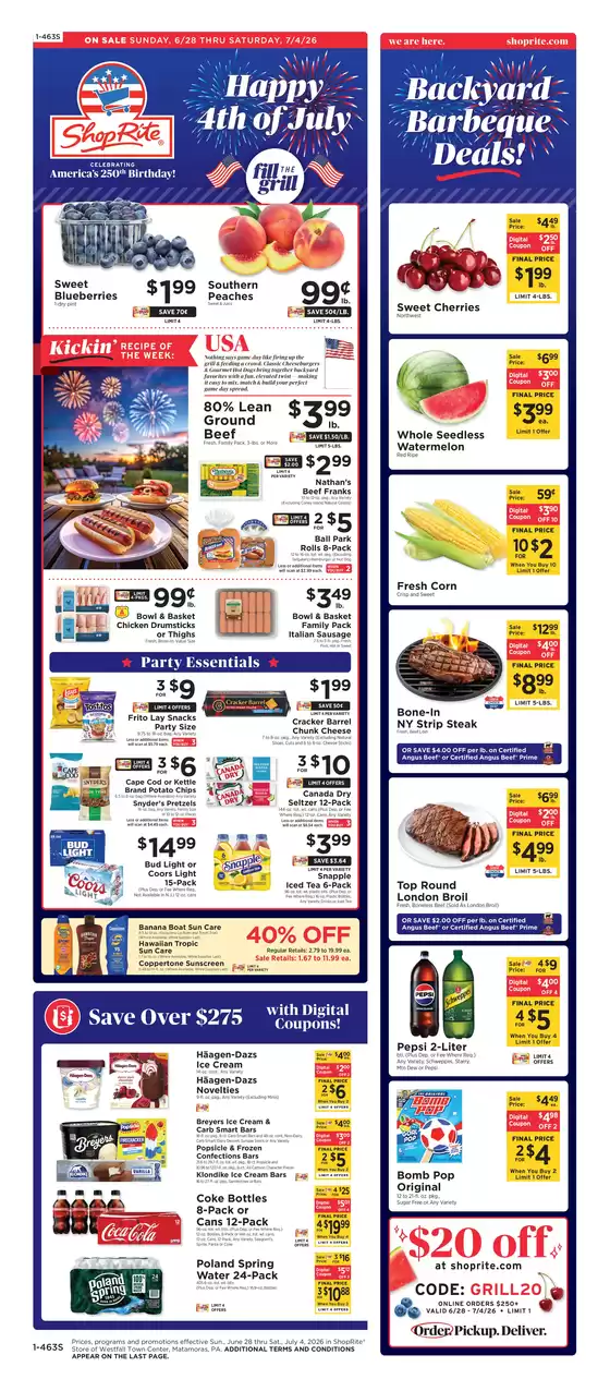 ShopRite catalogue | Week of 06/28 | 2026-06-25T00:00:00.000Z - 2026-07-04T00:00:00.000Z
