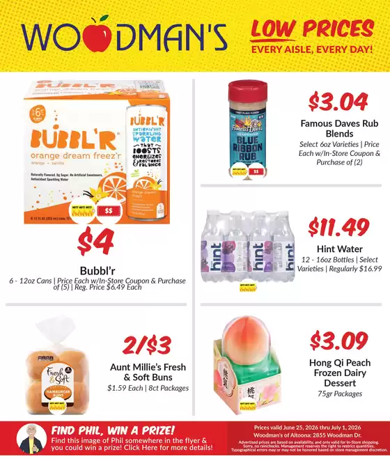 Woodman's catalogue | Woodman's weekly ad | 2026-06-25T00:00:00.000Z - 2026-07-01T00:00:00.000Z