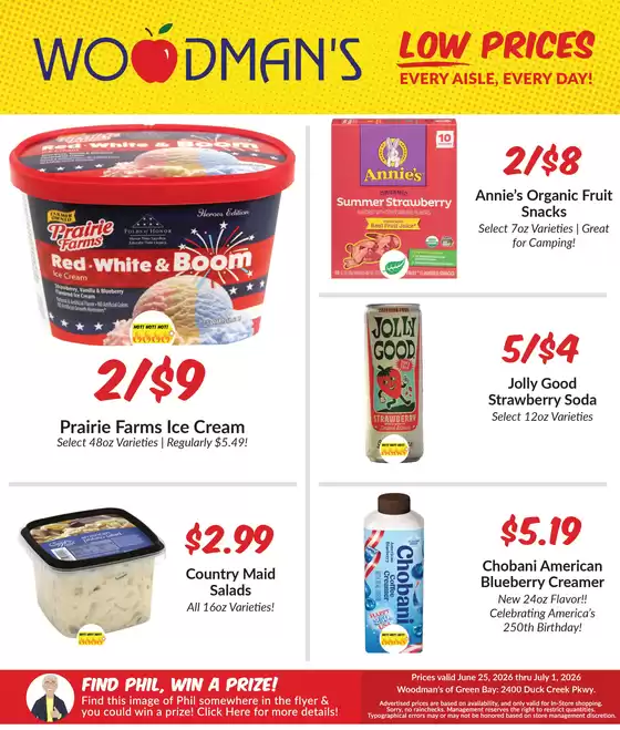 Woodman's catalogue | Current deals and offers | 2026-06-25T00:00:00.000Z - 2026-07-01T00:00:00.000Z