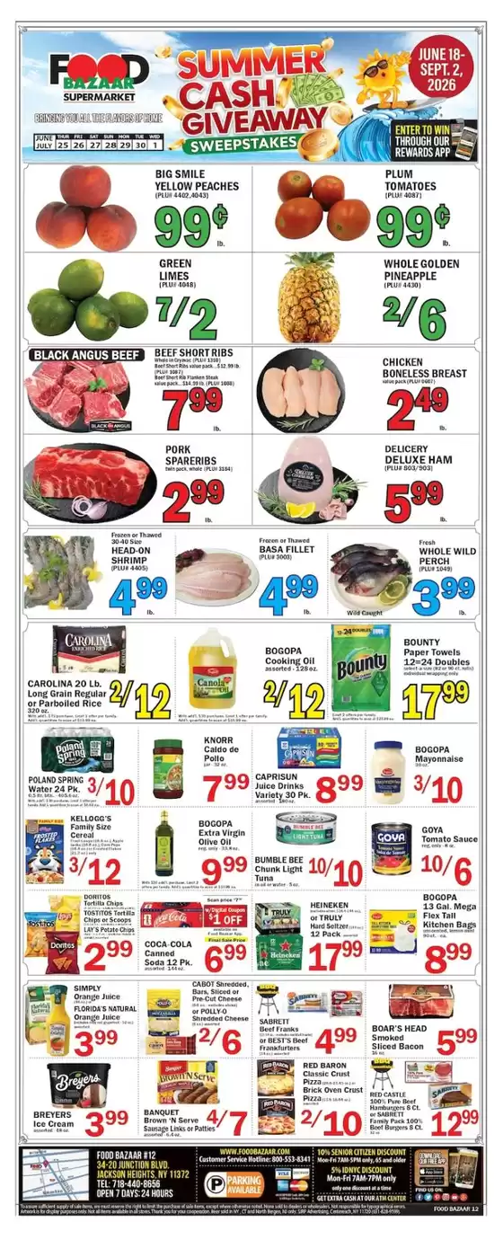 Food Bazaar catalogue | Great offer for bargain hunters | 2026-06-25T00:00:00.000Z - 2026-07-01T00:00:00.000Z