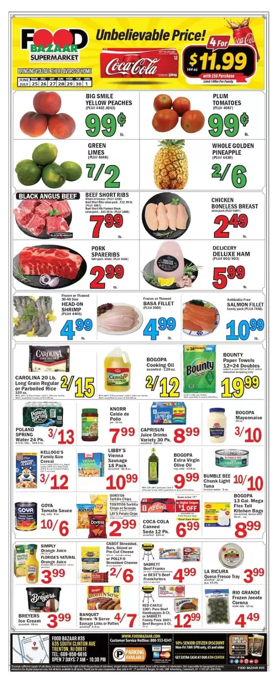 Food Bazaar catalogue | Discounts and promotions | 2026-06-25T00:00:00.000Z - 2026-07-01T00:00:00.000Z