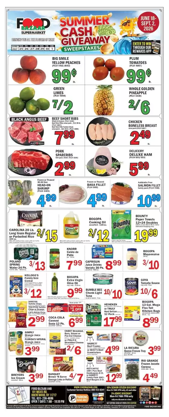 Food Bazaar catalogue | Save now with our deals | 2026-06-25T00:00:00.000Z - 2026-07-01T00:00:00.000Z