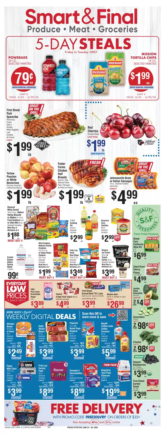 Smart & Final catalogue | Great offer for all customers | 2026-06-26T00:00:00.000Z - 2026-06-30T00:00:00.000Z