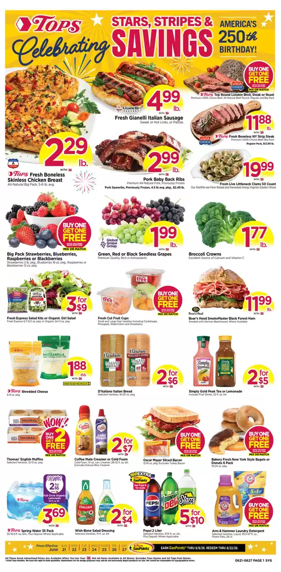 Tops catalogue | Current bargains and offers | 2026-06-21T00:00:00.000Z - 2026-06-27T00:00:00.000Z