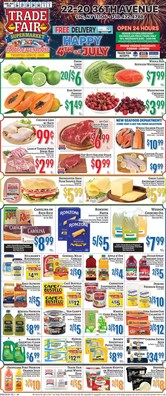 Trade Fair Supermarket catalogue | Attractive special offers for everyone | 2026-06-26T00:00:00.000Z - 2026-07-02T00:00:00.000Z