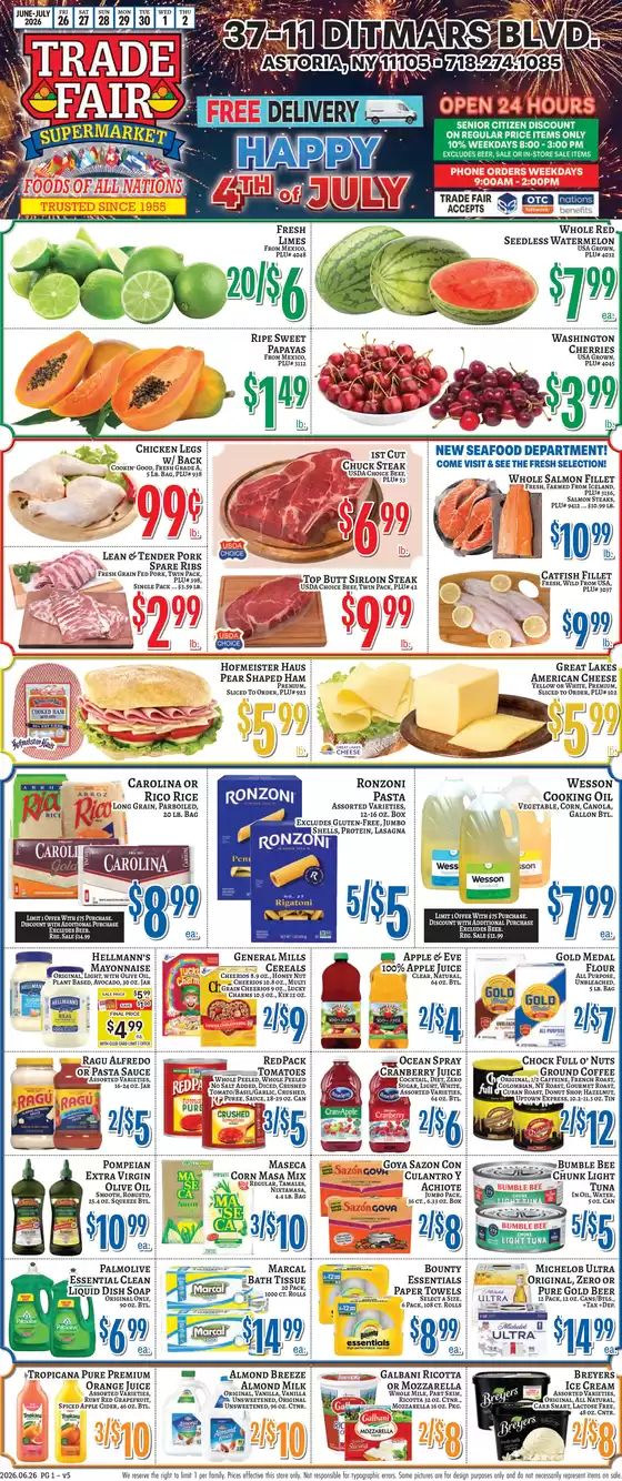 Trade Fair Supermarket catalogue | Wide range of offers | 2026-06-26T00:00:00.000Z - 2026-07-02T00:00:00.000Z