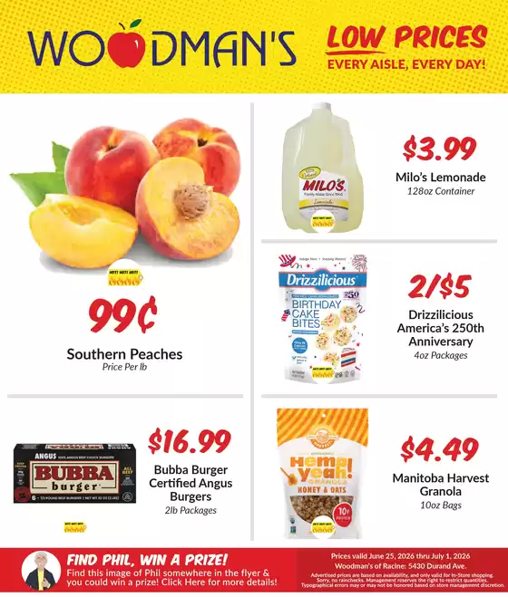 Woodman's catalogue | Current deals and offers | 2026-06-25T00:00:00.000Z - 2026-07-01T00:00:00.000Z