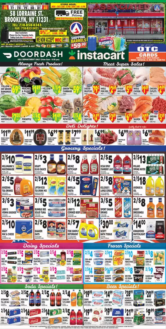 Associated catalogue in Irvington NJ | Discounts and promotions | 2026-06-26T00:00:00.000Z - 2026-07-02T00:00:00.000Z