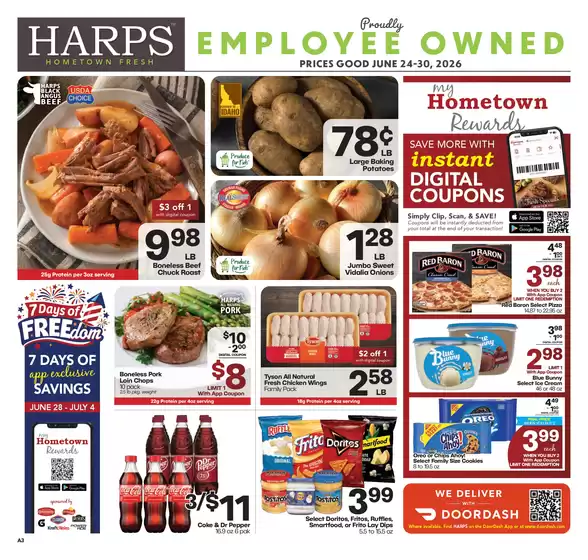 Harp's Market catalogue | Exclusive bargains | 2026-06-24T00:00:00.000Z - 2026-06-30T00:00:00.000Z