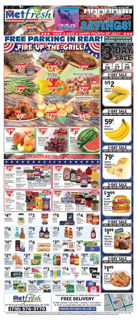 Met Foodmarkets catalogue | Top offers for all bargain hunters | 2026-06-26T00:00:00.000Z - 2026-07-02T00:00:00.000Z