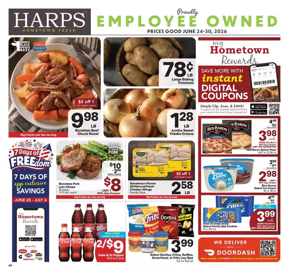 Harp's Market catalogue | Exclusive bargains | 2026-06-24T00:00:00.000Z - 2026-06-30T00:00:00.000Z