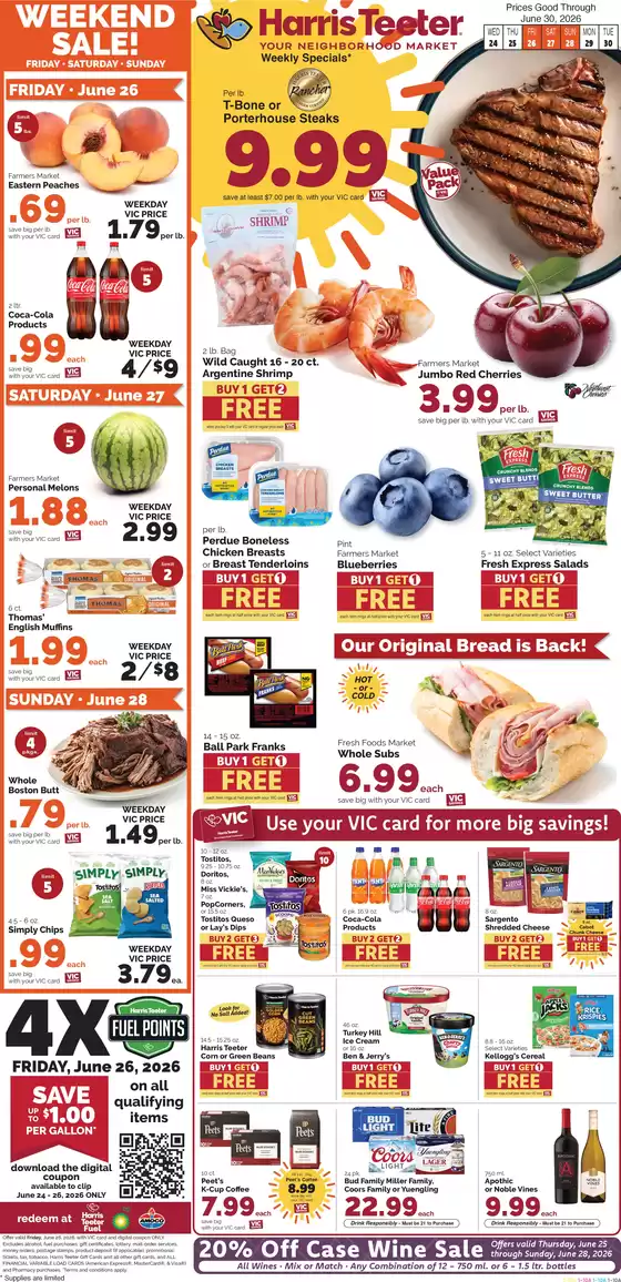 Harris Teeter catalogue | Our best deals for you | 2026-06-24T00:00:00.000Z - 2026-06-30T00:00:00.000Z