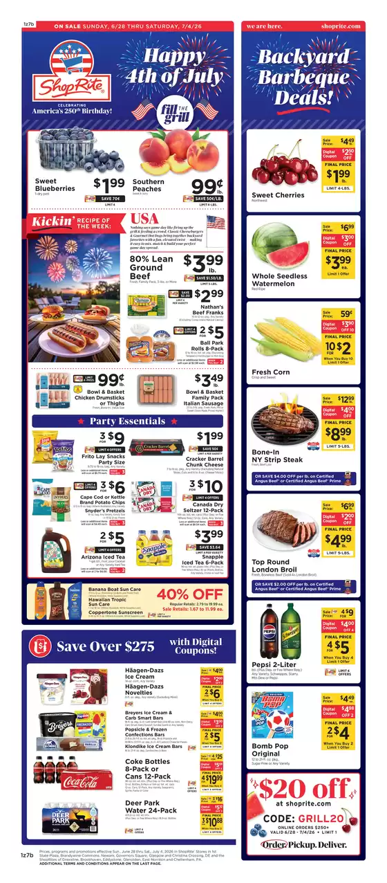 ShopRite catalogue | Top deals for all customers | 2026-06-25T00:00:00.000Z - 2026-07-04T00:00:00.000Z