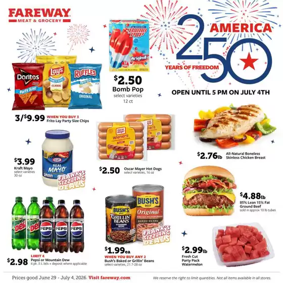 Fareway catalogue | Our best bargains | 2026-06-29T00:00:00.000Z - 2026-07-04T00:00:00.000Z