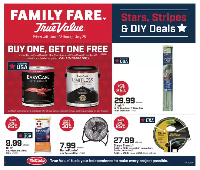 Family Fare catalogue | New offers to discover | 2026-06-28T00:00:00.000Z - 2026-07-25T00:00:00.000Z