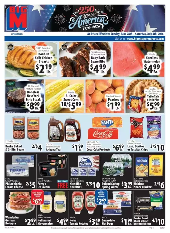 BigM Supermarkets catalogue | Exclusive deals and bargains | 2026-06-28T00:00:00.000Z - 2026-07-04T00:00:00.000Z