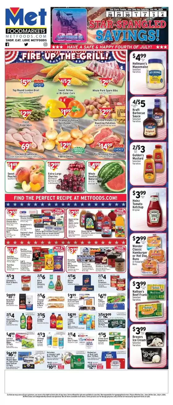 Met Foodmarkets catalogue | Met Foodmarkets weekly ad | 2026-06-26T00:00:00.000Z - 2026-07-02T00:00:00.000Z