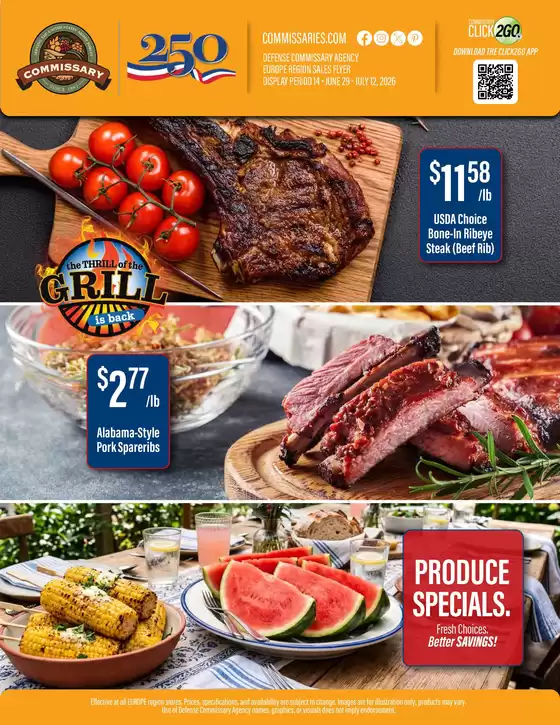 Commissary catalogue | Top offers for all bargain hunters | 2026-06-29T00:00:00.000Z - 2026-07-12T00:00:00.000Z