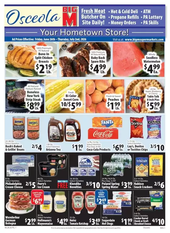 BigM Supermarkets catalogue | Save now with our deals | 2026-06-26T00:00:00.000Z - 2026-07-02T00:00:00.000Z