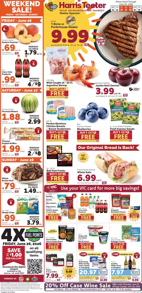 Harris Teeter catalogue | Our best deals for you | 2026-06-24T00:00:00.000Z - 2026-06-30T00:00:00.000Z