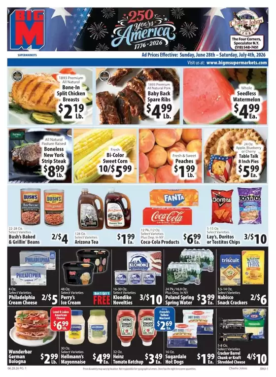 BigM Supermarkets catalogue | Great discounts on selected products | 2026-06-28T00:00:00.000Z - 2026-07-04T00:00:00.000Z