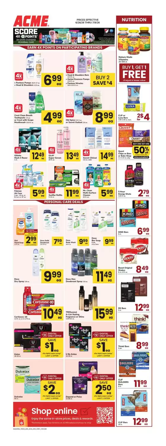 ACME catalogue | Acme Markets - GMI | 2026-06-26T00:00:00.000Z - 2026-07-09T00:00:00.000Z