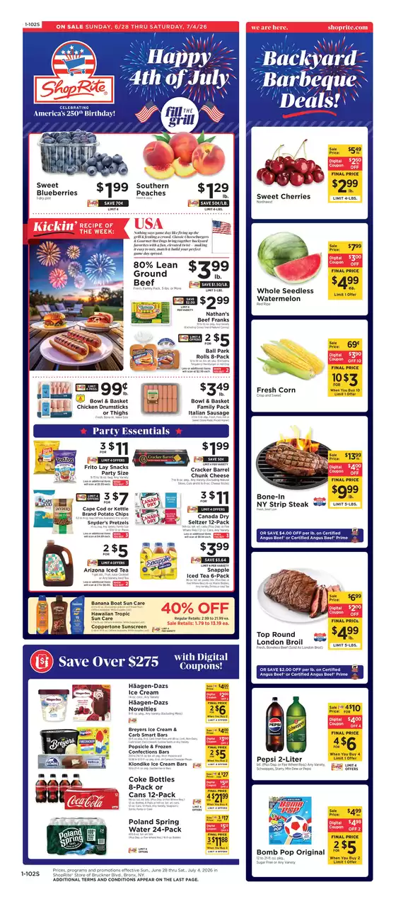 ShopRite catalogue | Great offer for all customers | 2026-06-25T00:00:00.000Z - 2026-07-04T00:00:00.000Z