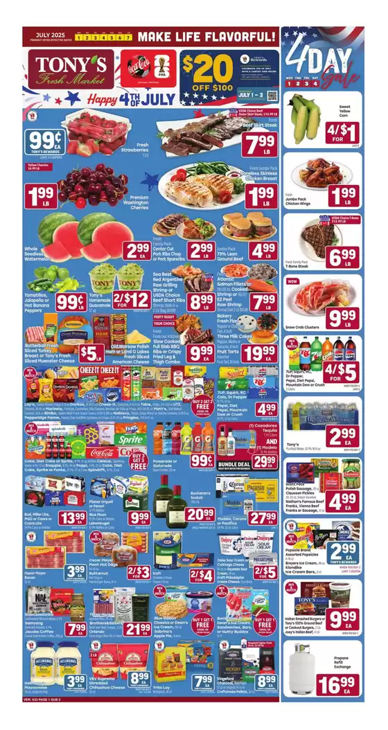 Tony's Fresh Market catalogue | Weekly Ad | 2026-07-01T00:00:00.000Z - 2026-07-07T00:00:00.000Z