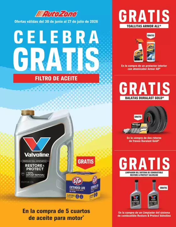 AutoZone catalogue | Weekly Ad AutoZone | 2026-06-30T00:00:00.000Z - 2026-07-27T00:00:00.000Z