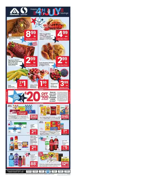 Albertsons catalogue | Save now with our deals | 2026-07-01T00:00:00.000Z - 2026-07-07T00:00:00.000Z