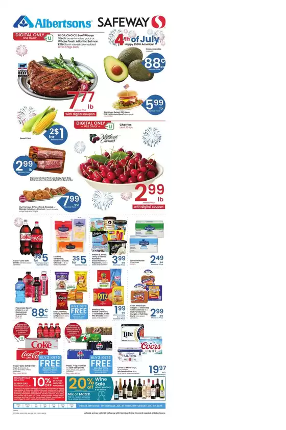 Albertsons catalogue | Our best bargains | 2026-07-01T00:00:00.000Z - 2026-07-07T00:00:00.000Z