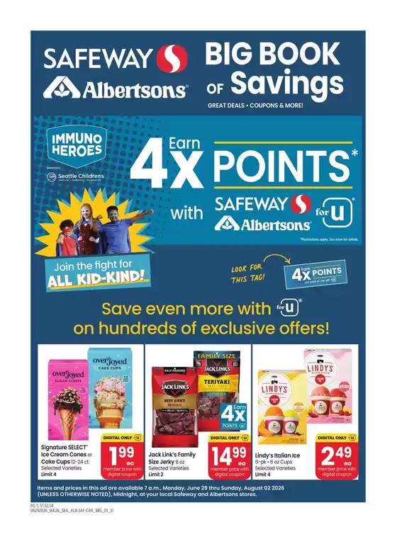 Albertsons catalogue | Albertsons - Seattle - BBS | 2026-06-29T00:00:00.000Z - 2026-08-02T00:00:00.000Z