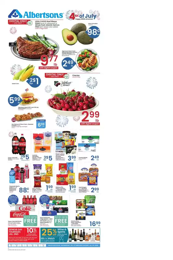 Albertsons catalogue | Discover attractive offers | 2026-07-01T00:00:00.000Z - 2026-07-07T00:00:00.000Z