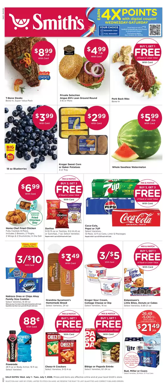 Smith's catalogue | Top offers for all bargain hunters | 2026-07-01T00:00:00.000Z - 2026-07-07T00:00:00.000Z
